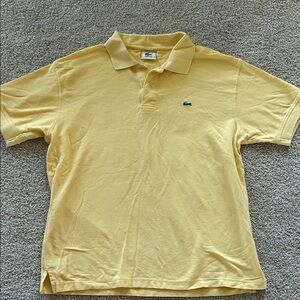 Lacoste Men's Polo in Soft Yellow